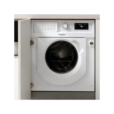 WHIRLPOOL 惠而浦 WFCI75431 7公斤 内置式蒸氣抗菌+前置式洗衣乾衣機  嵌入式洗衣機