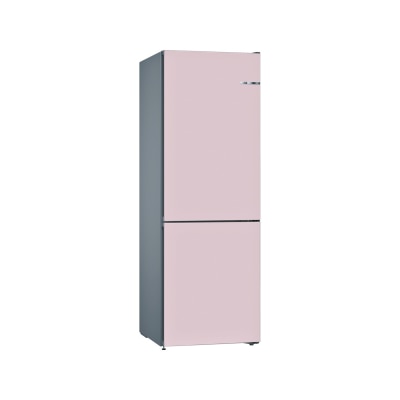 BOSCH KVN36CPEA2 无霜下置冷冻冰箱 (德国制易洁防锈门板-玫瑰粉) 左门 雪柜