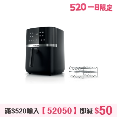 BOSCH - MAF462B1GB Series 4 快「脆」健康氣炸爐6.1公升黑色