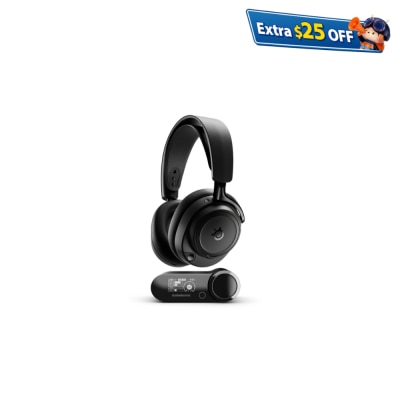 SteelSeries Arctis Nova Elite Hi-Res 无线降噪游戏耳机