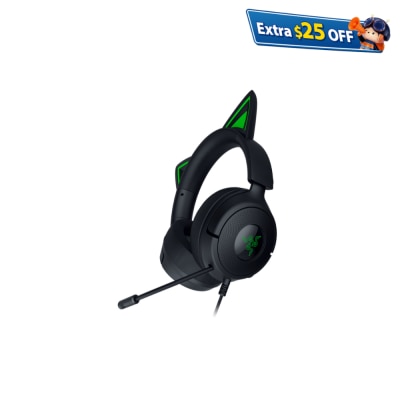 Razer Kraken Kitty V3 X Wired Kitty Gaming Headset