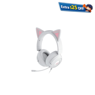 Razer 雷蛇 Kraken Kitty V3 X 有线电竞猫咪耳麦