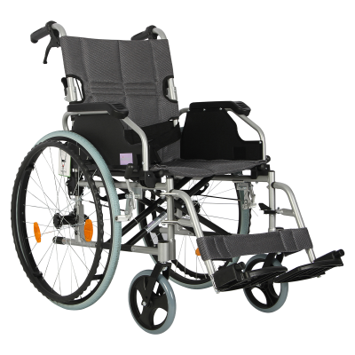 愛意達 豪华轻型自推进式铝合金轮椅(铝合金手扶圈）