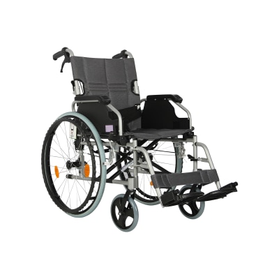 AIDAPT Deluxe Lightweight Self Propelled Aluminium Wheelchair