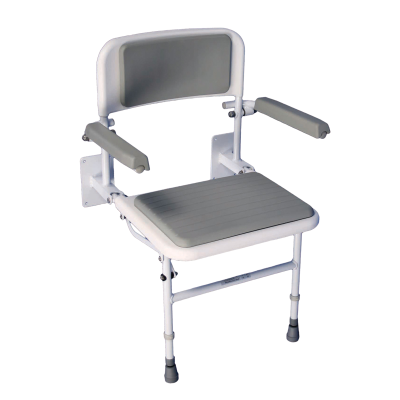 AIDAPT Solo Deluxe Shower Seat (With Padded Back & Seat)