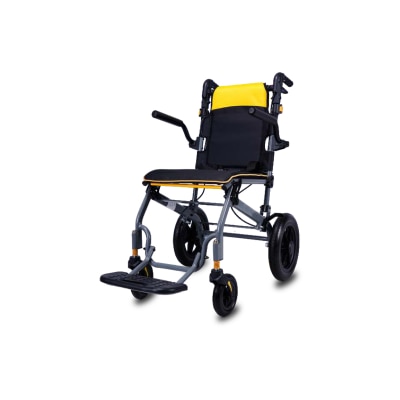 AIDAPT Lightweight Foldable Transport Wheelchair