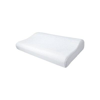 AIDAPT Cooling Gel Comfort Memory Foam Contour Pillow with Removable Soft Velvet Cover