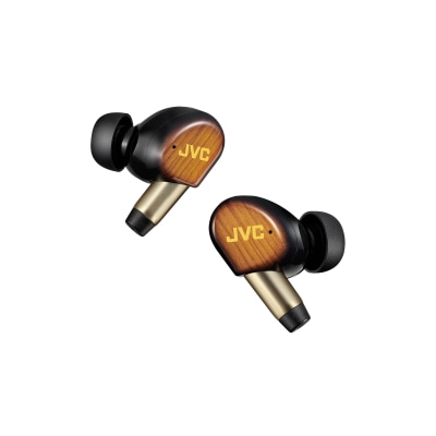 JVC WOOD Masterpiece Earbuds