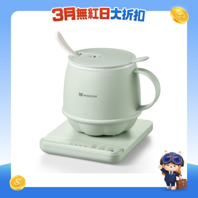 MOKKOM - MK-383A 分体不沾易洁智能定时恆温多功能万用电热水杯