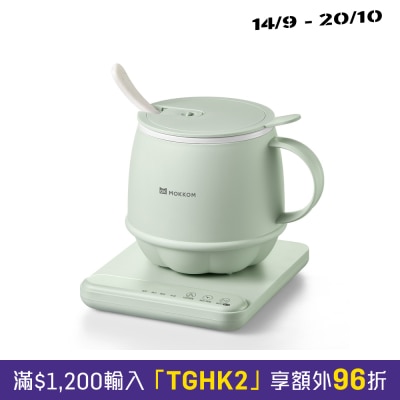 MOKKOM MK 383A 分体不沾易洁智能定时恆温多功能万用电热水杯 image