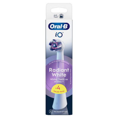 Oral-B iO 美白至臻刷頭4支裝