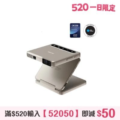 Aurzen - ZIP Tri-Fold 口袋型折疊無線投影機 投影機