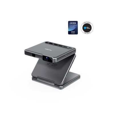 Aurafit ZIP Tri-Fold Portable Mini Projector Projector