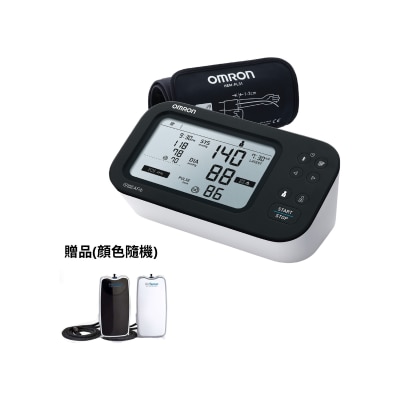 OMRON歐姆龍 HEM-7383T1 心房顫動藍牙手臂式血壓計 包贈品 AirTamer A310 穿戴式空氣淨化器