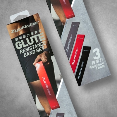 ZypRoller 翘臀阻力圈套装 [3 件装 ｜ 环保无味] ｜ 练臀 翘臀神器