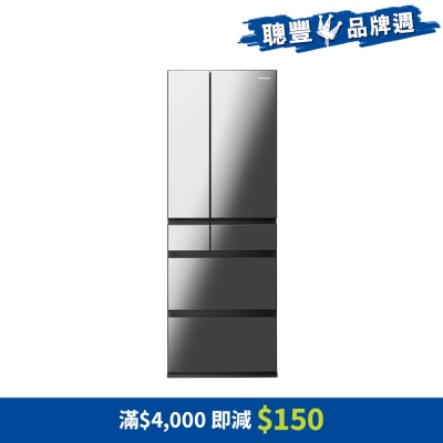 PANASONIC 樂聲牌 - ECONAVI 智慧節能六門雪櫃 - NRF507HXXA