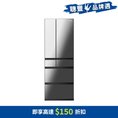 PANASONIC 乐声牌 - ECONAVI 智慧节能六门雪柜 - NRF507HXXA