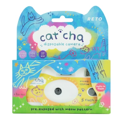 RETO Cat'cha 400 35MM Disposable Film Camera 27EXP