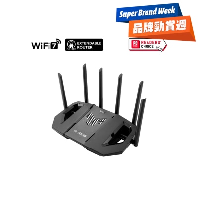 ASUS 华硕 - TUF Gaming BE9400 三频 WiFi 7 (802.11be) 可扩充电竞路由器