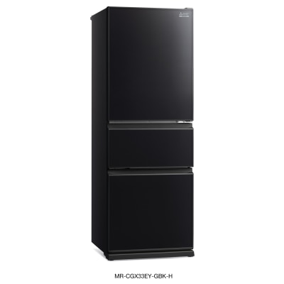 MITSUBISHI MR-CGX33EY-GBK-H 3-Door Inverter Refrigerator  Fridge
