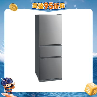 MITSUBISHI - MR-CX36EY-SS-H 3-Door Inverter Refrigerator Fridge