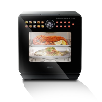GERMAN POOL SGV-1538L Mini Multifunctional Air Fry Steam Grill Oven