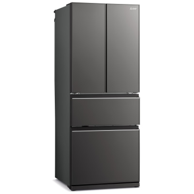 MITSUBISHI MR-LX44EY-GDS-H 4-Door Inverter Refrigerator (Glass Dark Silver) Fridge