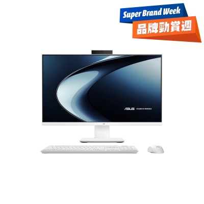 ASUS 华硕 - V400 AiO V470VAT-WH5004WT 一体式桌上电脑