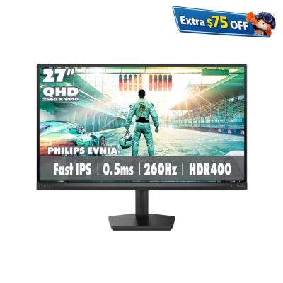 PHILIPS 飞利浦 EVNIA 27M2N3500PF 27" 2K QHD Fast IPS 260Hz 电竞显示器