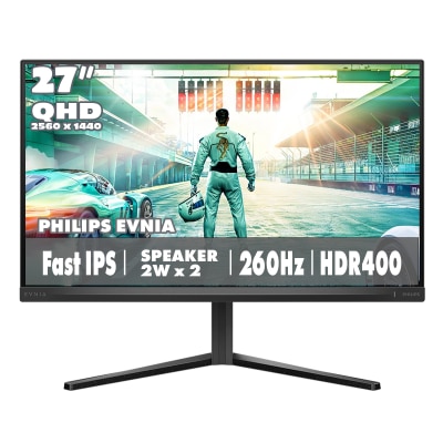 PHILIPS 飞利浦 EVNIA 27M2N3500PA 27" 2K QHD Fast IPS 260Hz 电竞显示器