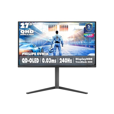 PHILIPS 飞利浦 EVNIA QD-OLED 27M2N6500L 27" 2K QHD 240Hz 电竞显示器