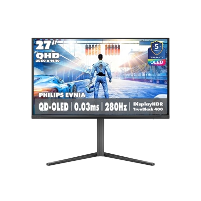 PHILIPS 飞利浦 EVNIA QD-OLED 27M2N6500P 27" 2K QHD 280Hz 电竞显示器
