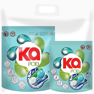 WALCH Ka POD 4in1 Indoor Drying Laundry Capsules 16g*50pcs Refill+16g*20pcs Refill