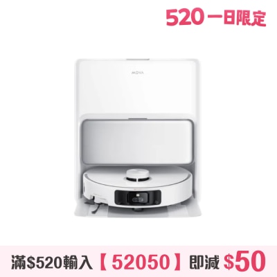 MOVA - P50 Pro Ultra 雙機械臂防纏掃地機