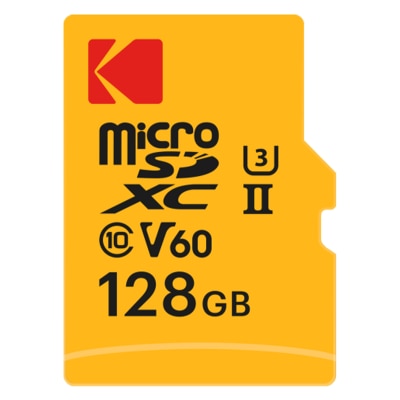 KODAK - MicroSD UHS-II U3 V60 A1 Memory Card