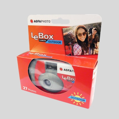 AgfaPhoto LeBox Outdoor 27 Exposures 菲林相機
