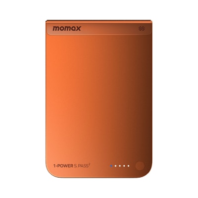 Momax IP163Q22M 1-Power S.Pass2 10000mAh qi2.2半固态磁吸流动电源