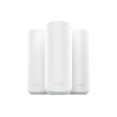 NETGEAR - Orbi RBE373 双频 BE3600 Mesh WiFi 7 无线系统 (三件装)
