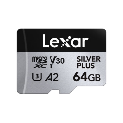 Lexar - Professional SILVER PLUS MicroSDXC UHS-1 記憶卡