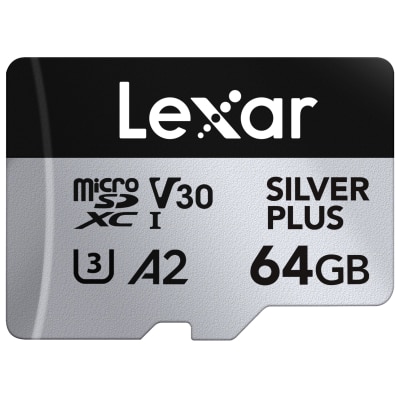 Lexar Professional SILVER PLUS MicroSDXC UHS-1 記憶卡