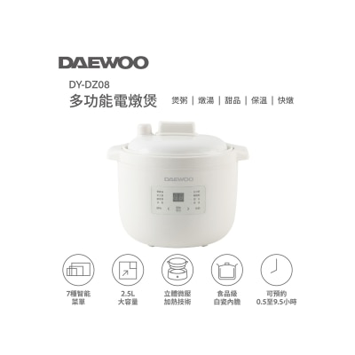 DAEWOO DY-DZ08 Electric Stewing Pot (2.5L)