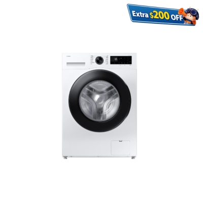 SAMSUNG 三星電子 WW80FG5L32AESH Bespoke AI 纖巧前置式洗衣機 AI Ecobubble™ 8kg, 1200rpm 前置式洗衣機