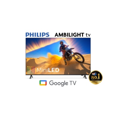 PHILIPS - PML9109 144Hz 4K QD-Mini LED AMBILIGHT Smart Display Google TV