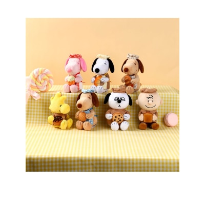 VIPO Snoopy 烘焙系列毛毛鎖匙扣盲盒 (隨機包裝)