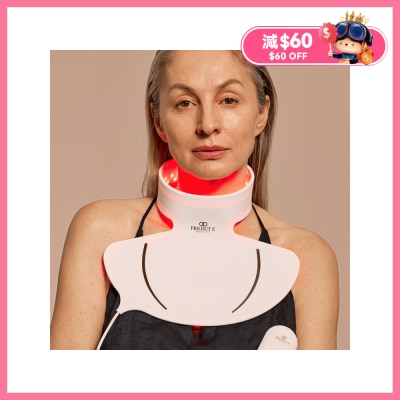 Project E Beauty LumaLux Neck & Dec 专业 LED 光疗颈膜仪