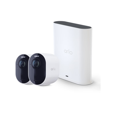 Arlo Ultra 3 (VMS5250) 4K UHD Wire-free Security Camera System w/ SmartHub Set