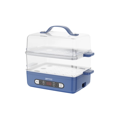 GEMINI GFS2DB-V3 2-Tiers Mini Multi-functional Food Steamer Food Steamer