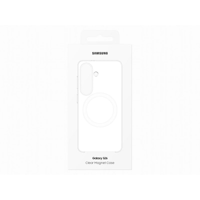 SAMSUNG Galaxy S26 Clear Magnet Mobile Phone Case