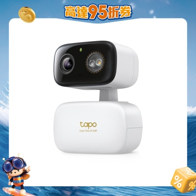 TP-Link - Tapo C236 Indoor/Outdoor Home Security Wi-Fi Home Security Camera