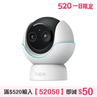 TP-Link - C840 Dual-Lens 360° Smart Baby Home Security Camera